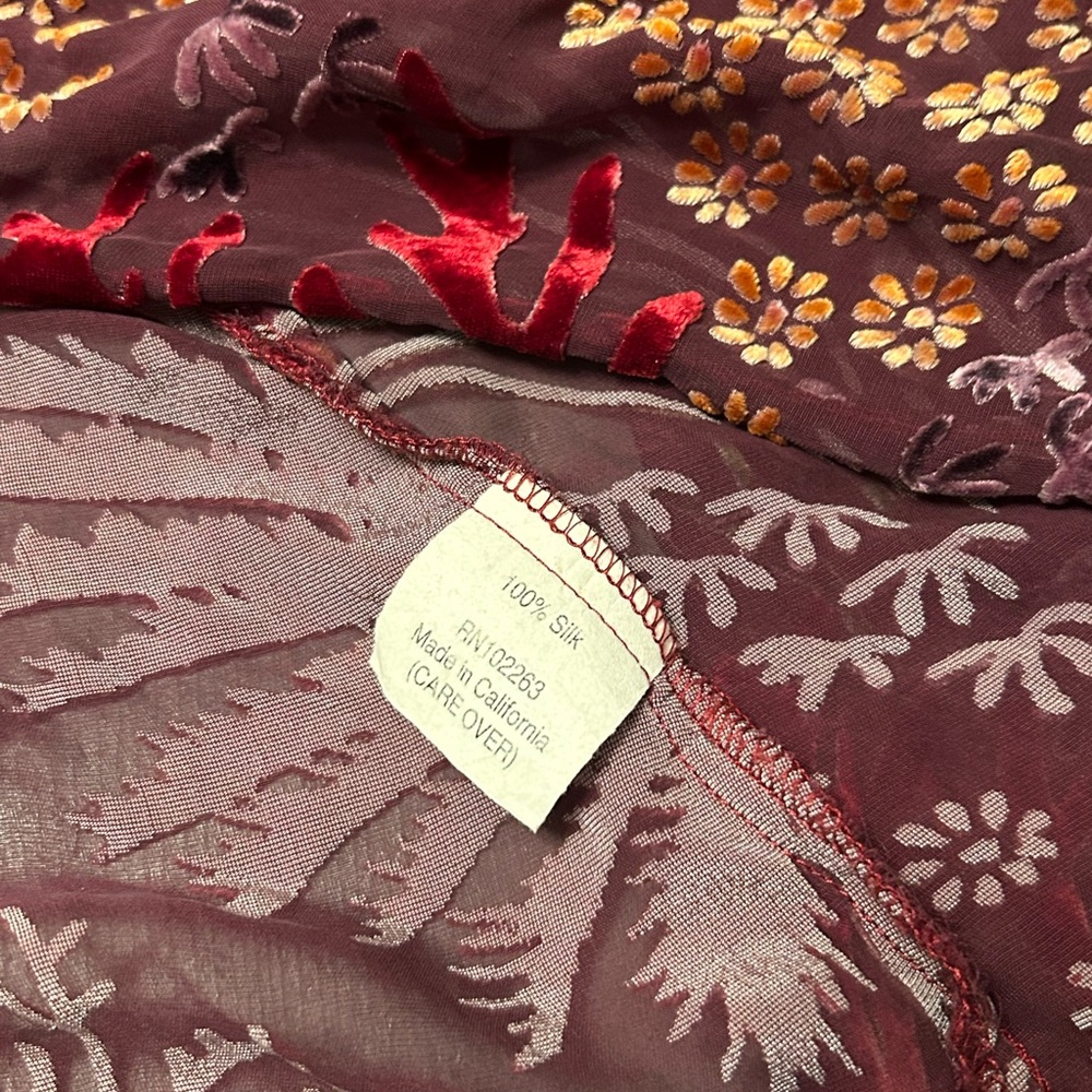 Loco lindo silk cardigan type shrug - Picture 5 of 5